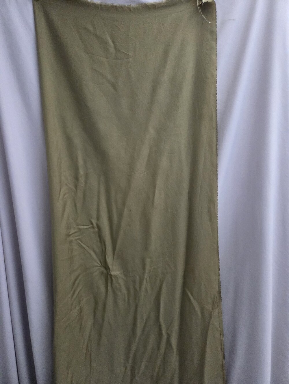 Olive Green Polyester Fabric 46" Wide